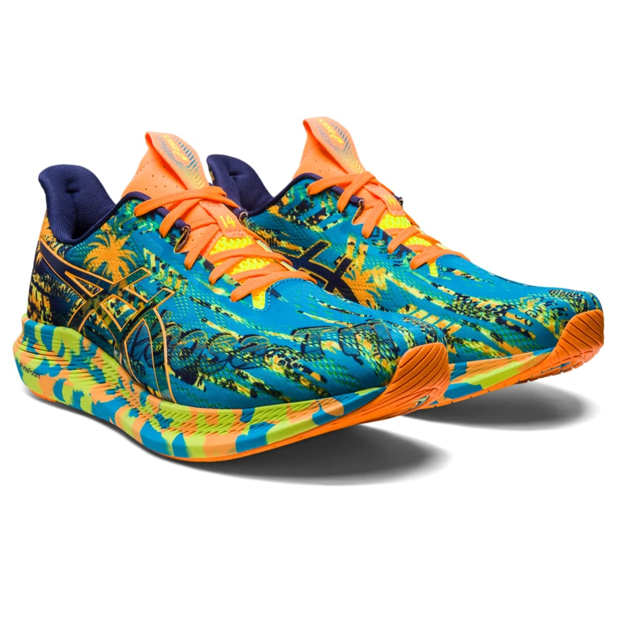 ASICS Noosa Tri 14 - Men's Island Blue/Indigo Blue Shoe Deals Outlet