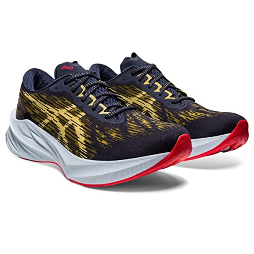 ASICS Novablast 3 - Men's Midnight/Olive Oil Shoe Deals Outlet