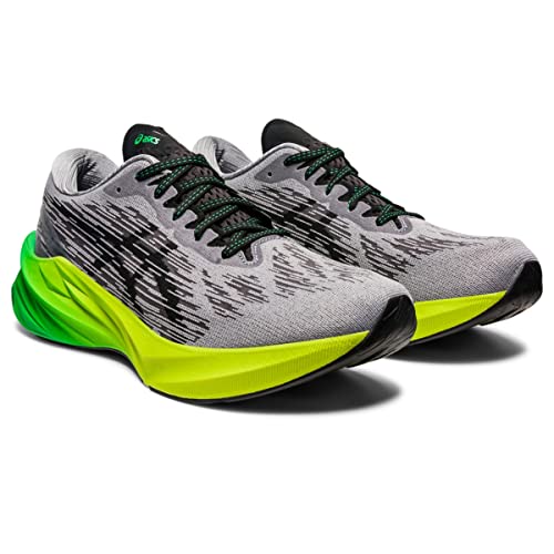 ASICS Novablast 3 - Men's Sheet Rock/Black Shoe Deals Outlet