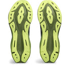 ASICS Novablast 3 - Men's Black/Dried Leaf Green Shoe Deals Outlet