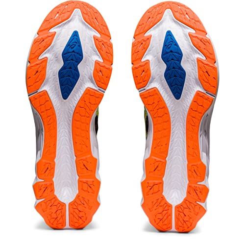 ASICS Novoblast 2 - Men's Black/Shocking Orange Shoe Deals Outlet