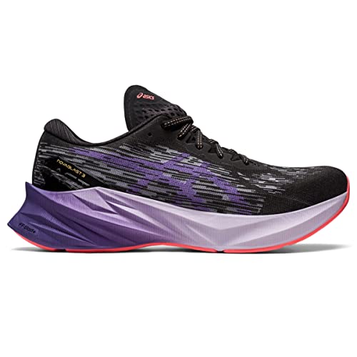 ASICS Novoblast 3 - Women's Black/Dusty Purple Shoe Deals Outlet