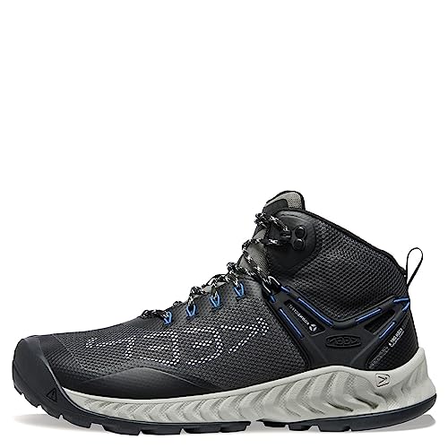 KEEN NXIS Evo - Men's Magnet/Bright Cobalt Shoe Deals Outlet