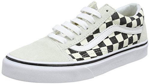 Vans Old Skool Classic - Unisex Off - White/Black Checkerboard Shoe Deals Outlet
