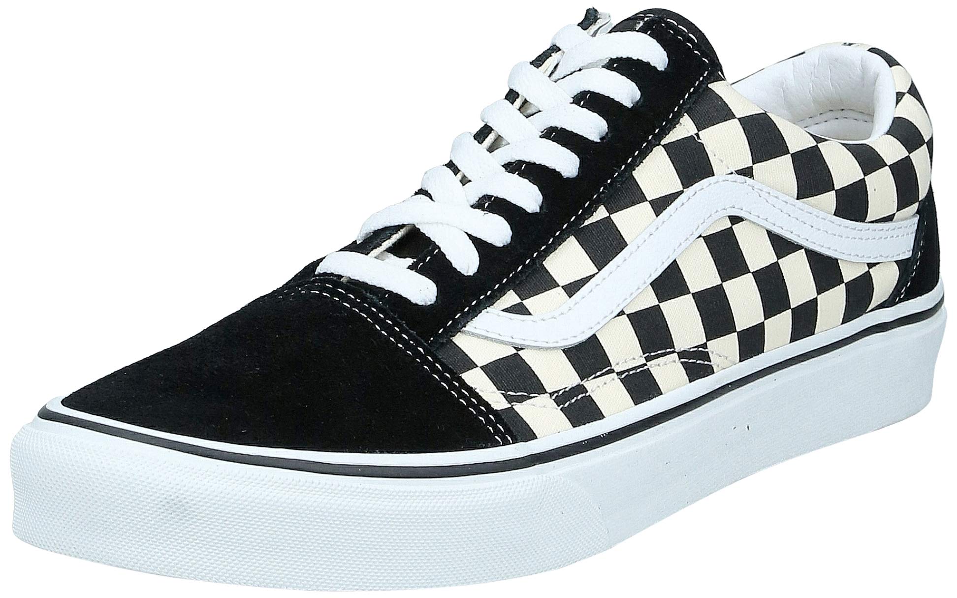 Vans Old Skool Classic - Unisex Black/Off White Checkerboard Shoe Deals Outlet