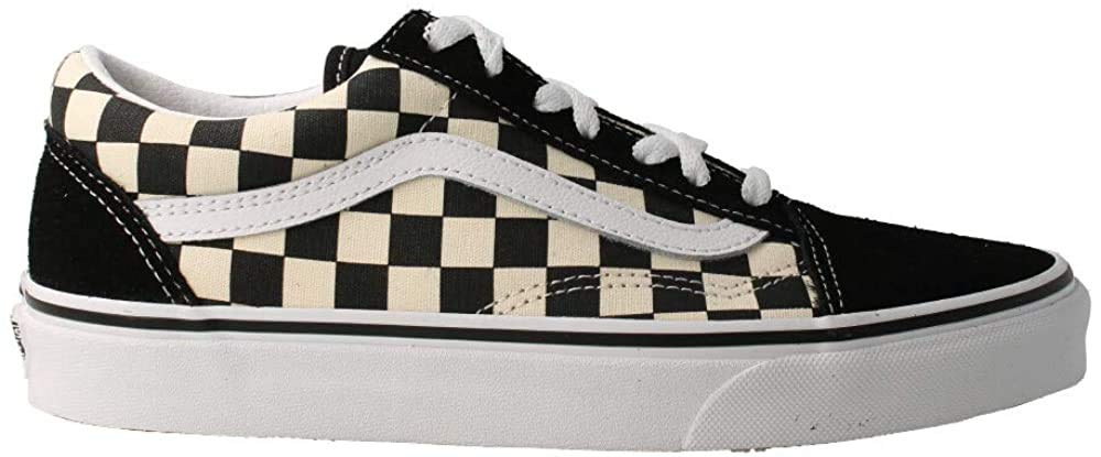 Vans Old Skool Classic - Unisex Black/Off White Checkerboard Shoe Deals Outlet