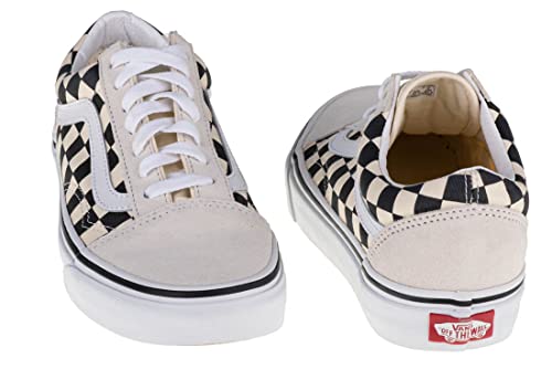 Vans Old Skool Classic - Unisex Off - White/Black Checkerboard Shoe Deals Outlet