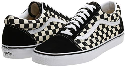 Vans Old Skool Classic - Unisex Black/Off White Checkerboard Shoe Deals Outlet