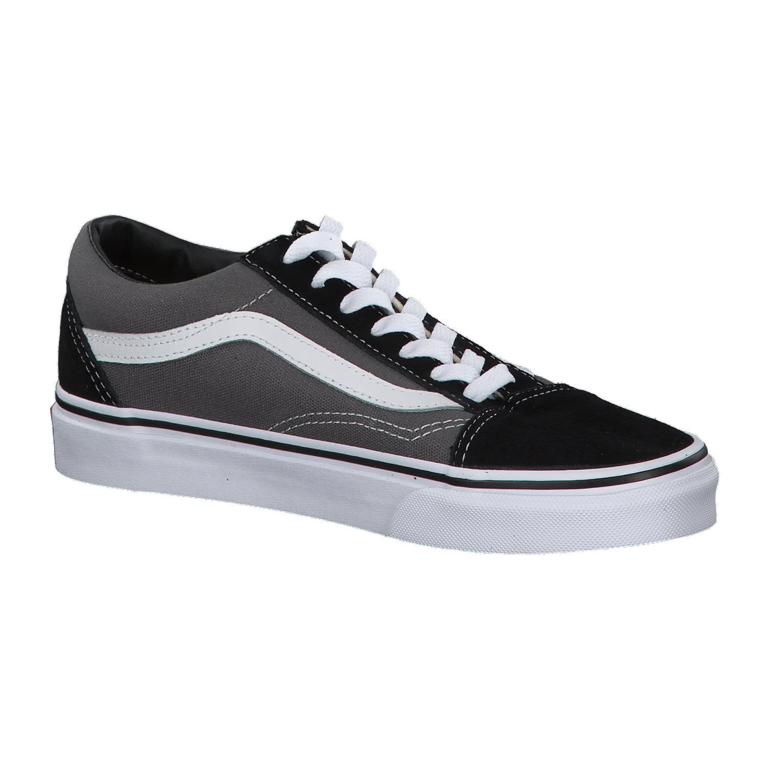 Vans Old Skool Classic - Unisex Black/Pewter Shoe Deals Outlet