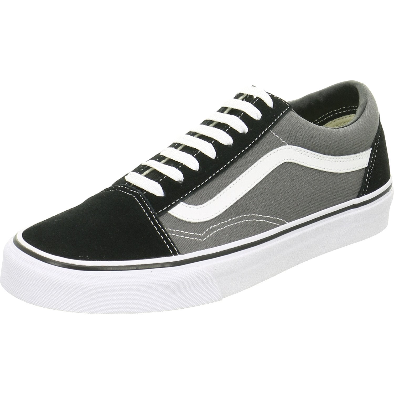 Vans Old Skool Classic - Unisex Black/Pewter Shoe Deals Outlet