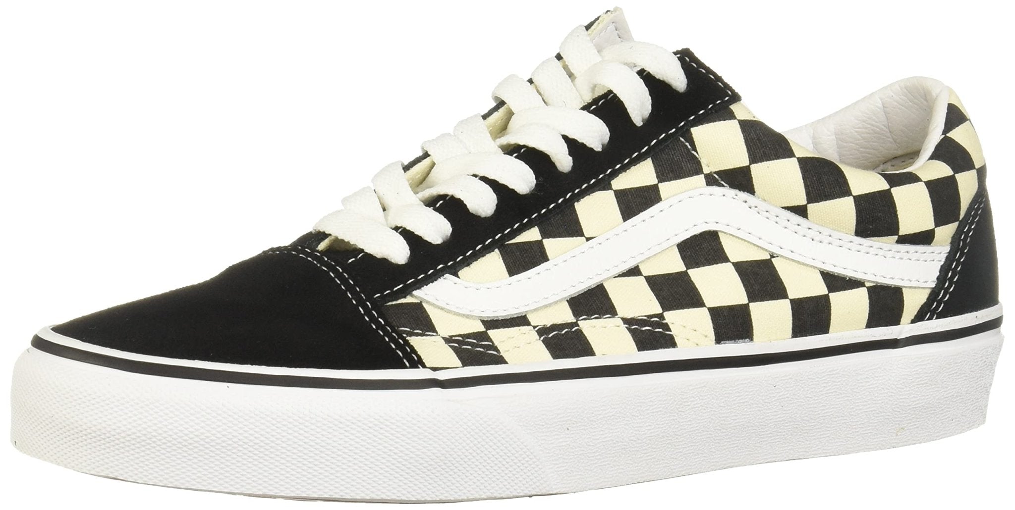 Vans Old Skool Classic - Unisex Black/Off White Checkerboard Shoe Deals Outlet