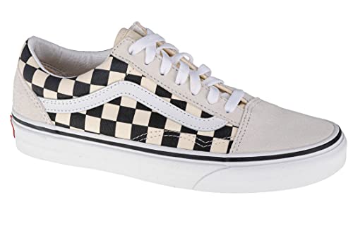 Vans Old Skool Classic - Unisex Off - White/Black Checkerboard Shoe Deals Outlet