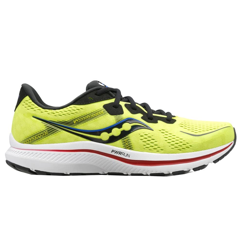 Saucony Omni 20 - Men's Acid Lime/Spice Shoe Deals Outlet