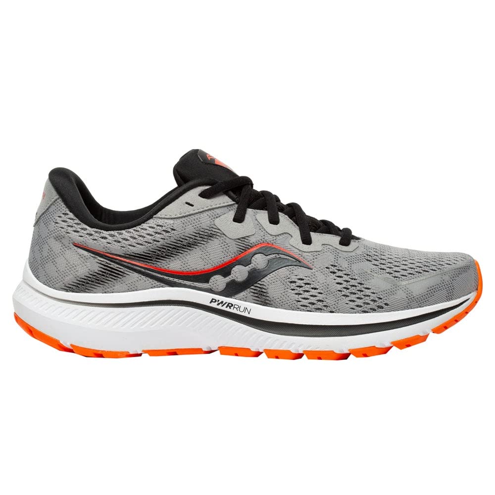 Saucony Omni 20 - Men's Alloy/Fire Shoe Deals Outlet