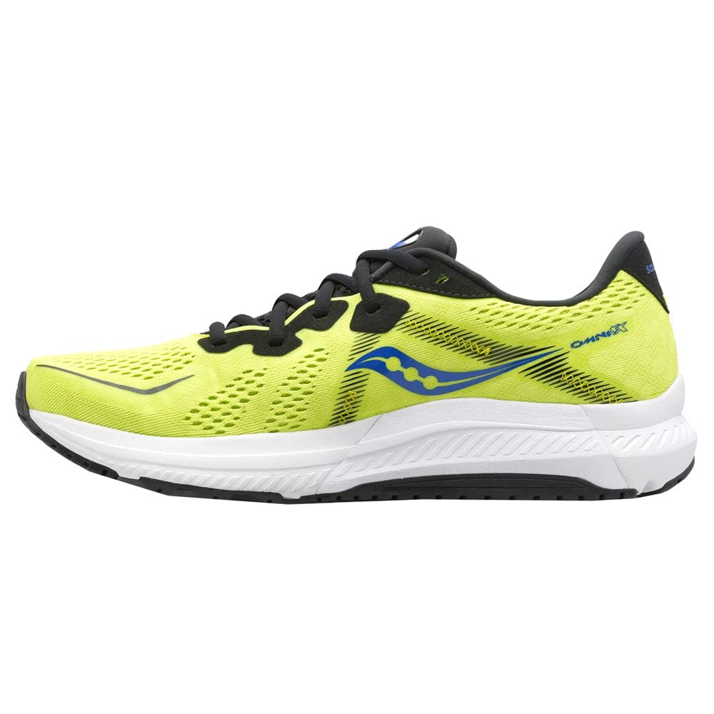 Saucony Omni 20 - Men's Acid Lime/Spice Shoe Deals Outlet