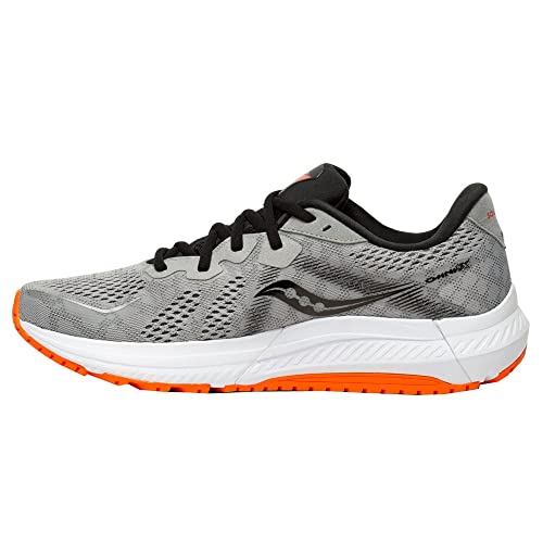Saucony Omni 20 - Men's Alloy/Fire Shoe Deals Outlet