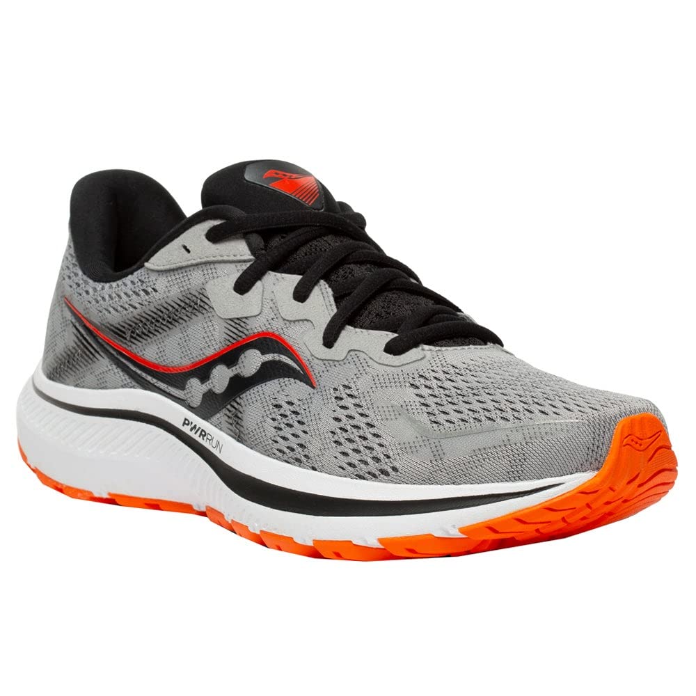 Saucony Omni 20 - Men's Alloy/Fire Shoe Deals Outlet