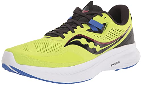 Saucony Omni 20 Running Shoe - Men's Acid/Blue Raz Shoe Deals Outlet