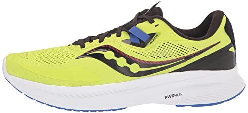 Saucony Omni 20 Running Shoe - Men's Acid/Blue Raz Shoe Deals Outlet