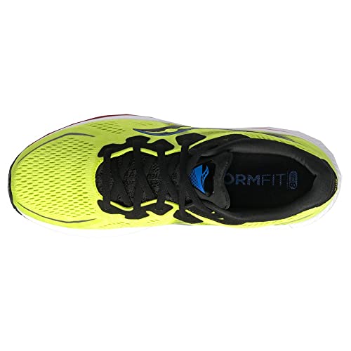 Saucony Omni 20 Running Shoe - Men's Acid Lime/Spice Shoe Deals Outlet