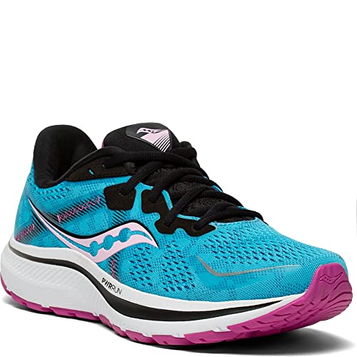 Saucony Omni 20 Running Shoe - Women's Blue Blaze/Raz Shoe Deals Outlet
