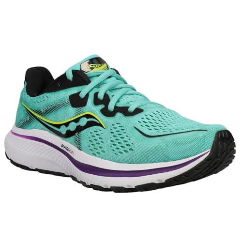 Saucony Omni 20 Running Shoe - Women's Cool Mint/Acid Shoe Deals Outlet