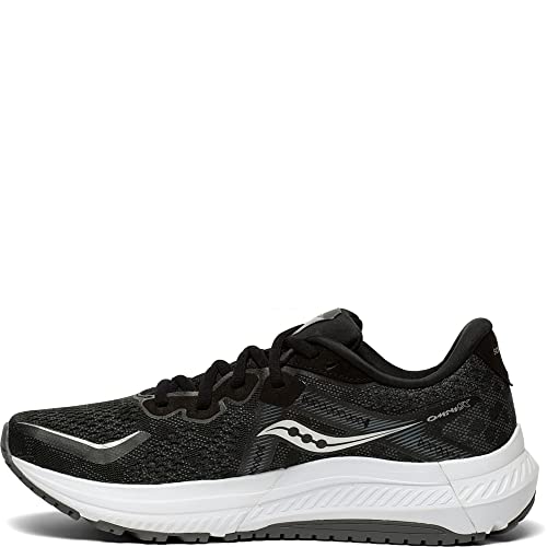 Saucony Omni 20 Running Shoe - Women's Black/White Shoe Deals Outlet