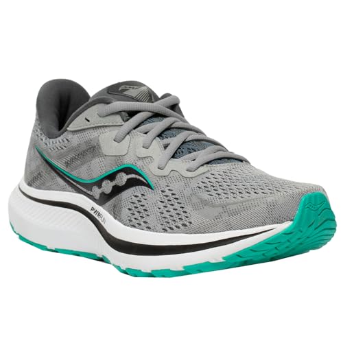 Saucony Omni 20 Running Shoe - Women's Alloy/Jade Shoe Deals Outlet