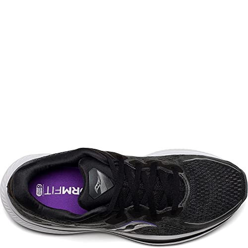 Saucony Omni 20 Running Shoe - Women's Black/White Shoe Deals Outlet