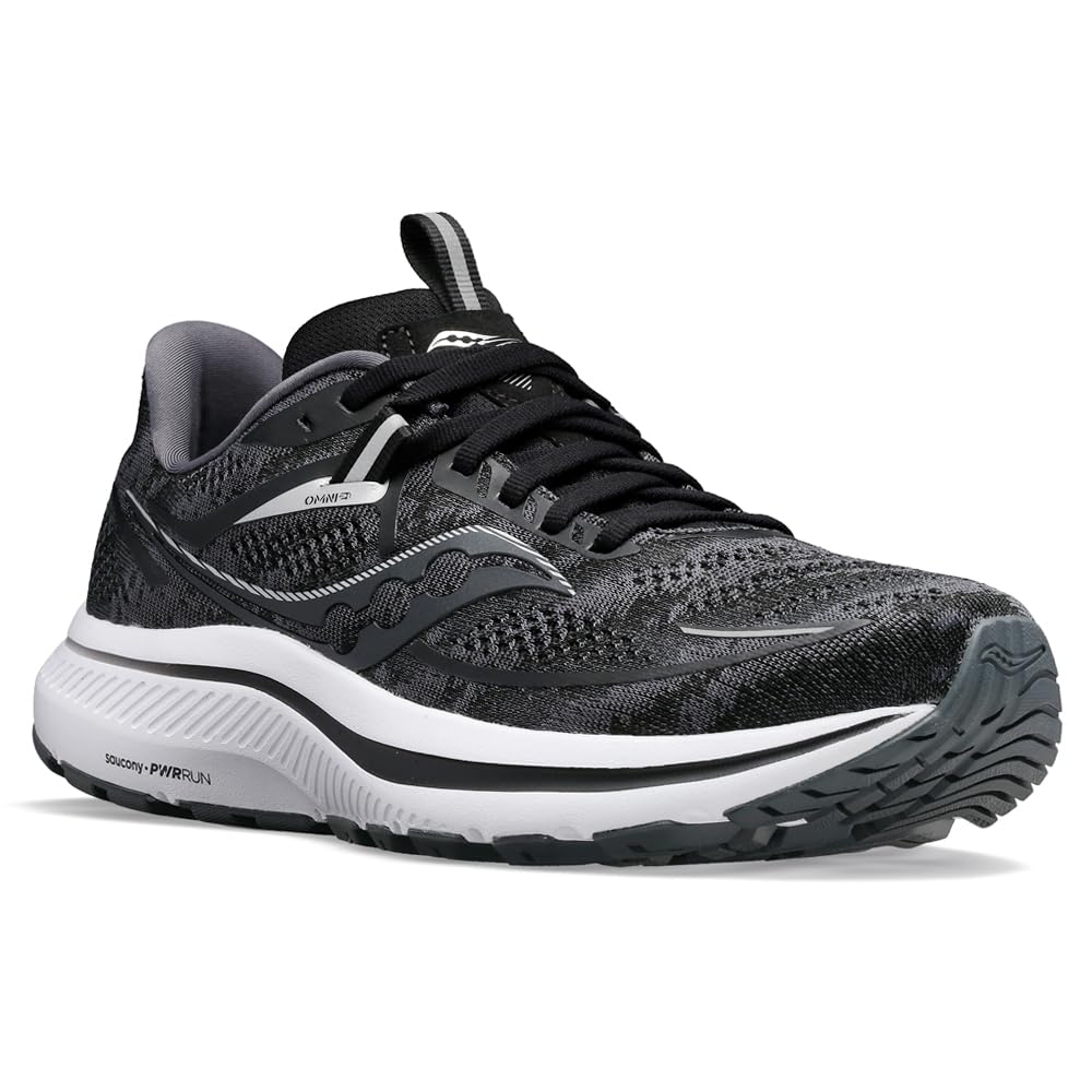 Saucony Omni 21 - Men's Black/White Shoe Deals Outlet