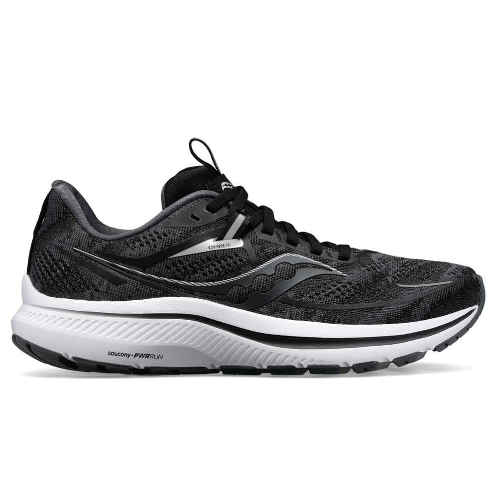Saucony Omni 21 - Men's Black/White Shoe Deals Outlet