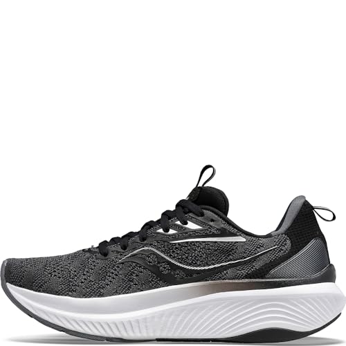 Saucony Omni 21 Running Shoe - Men's Black/White Shoe Deals Outlet