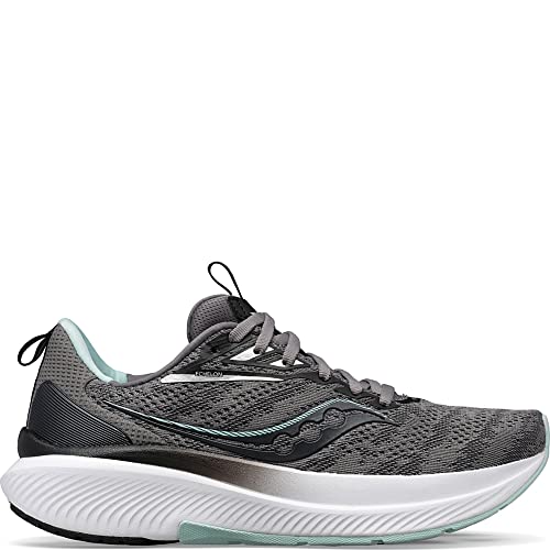 Saucony Omni 21 Running Shoe - Women's Charcoal/Ice Shoe Deals Outlet