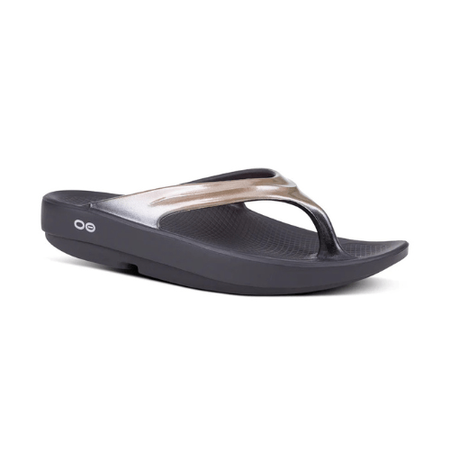 OOFOS OOlala Luxe Sandal - Women's Latte Shoe Deals Outlet