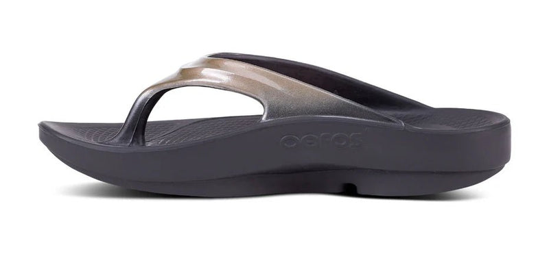 OOFOS OOlala Luxe Sandal - Women's Latte Shoe Deals Outlet