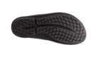 OOFOS OOlala Sandal - Unisex Black/Black Shoe Deals Outlet