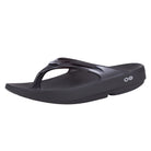 OOFOS OOlala Sandal - Unisex Black/Black Shoe Deals Outlet