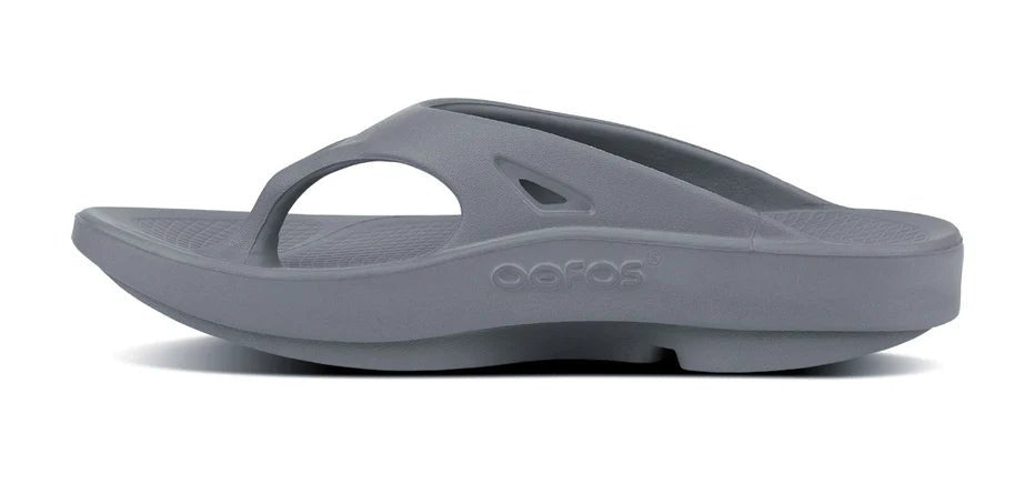 OOFOS OOriginal Sandal - Unisex Black Shoe Deals Outlet