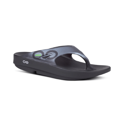 OOFOS OOriginal Sport Sandal - Unisex Graphite Shoe Deals Outlet
