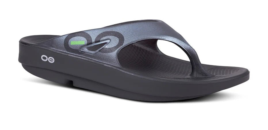 OOFOS OOriginal Sport Sandal - Unisex Graphite Shoe Deals Outlet