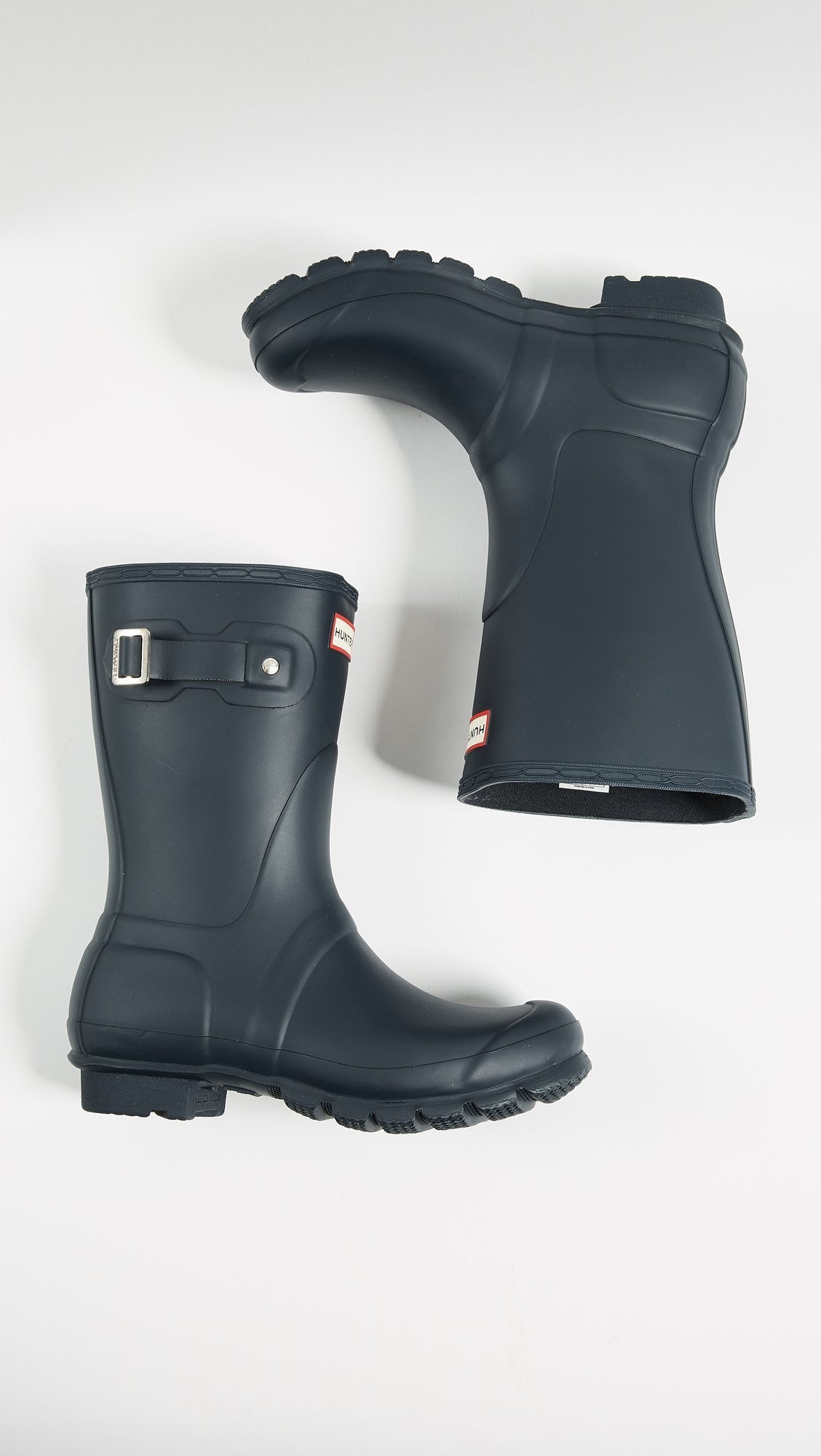 Hunter Original Short Boots - Women's Navy Shoe Deals Outlet