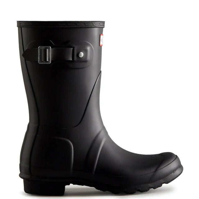 Hunter Original Short Boots - Women's Black Shoe Deals Outlet
