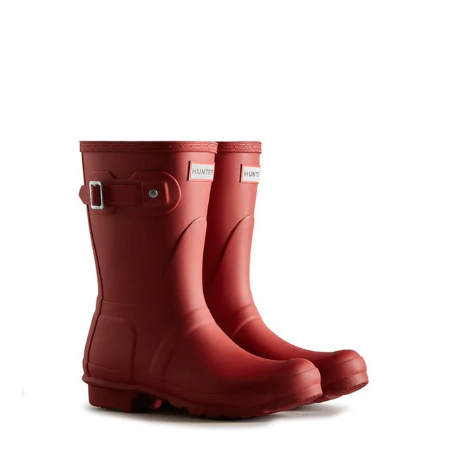 Hunter Original Short Boots - Women's Military Red Shoe Deals Outlet