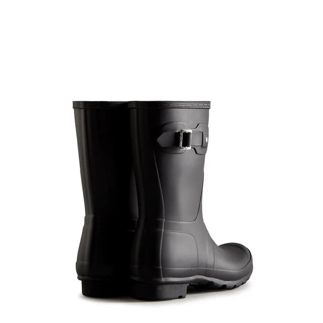 Hunter Original Short Boots - Women's Black Shoe Deals Outlet