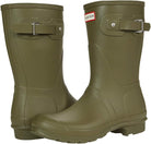 Hunter Original Short Boots - Women's Olive Green Shoe Deals Outlet