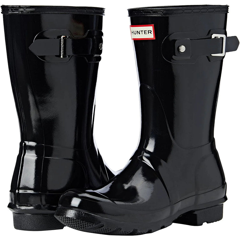 Hunter Original Short Gloss Rain Boots - Women's Navy Shoe Deals Outlet