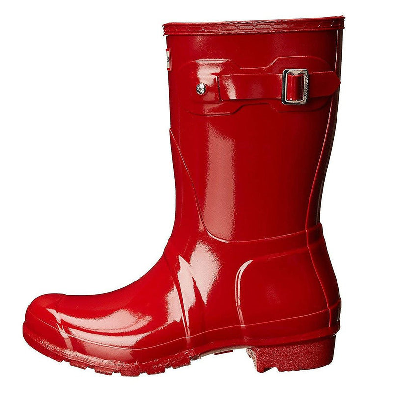 Hunter Original Short Gloss Rain Boots - Women's Black Shoe Deals Outlet
