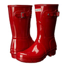 Hunter Original Short Gloss Rain Boots - Women's Military Red Shoe Deals Outlet