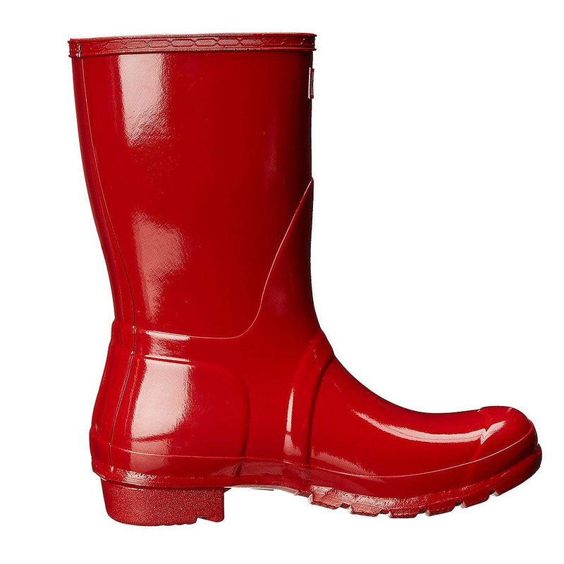 Hunter Original Short Gloss Rain Boots - Women's Military Red Shoe Deals Outlet