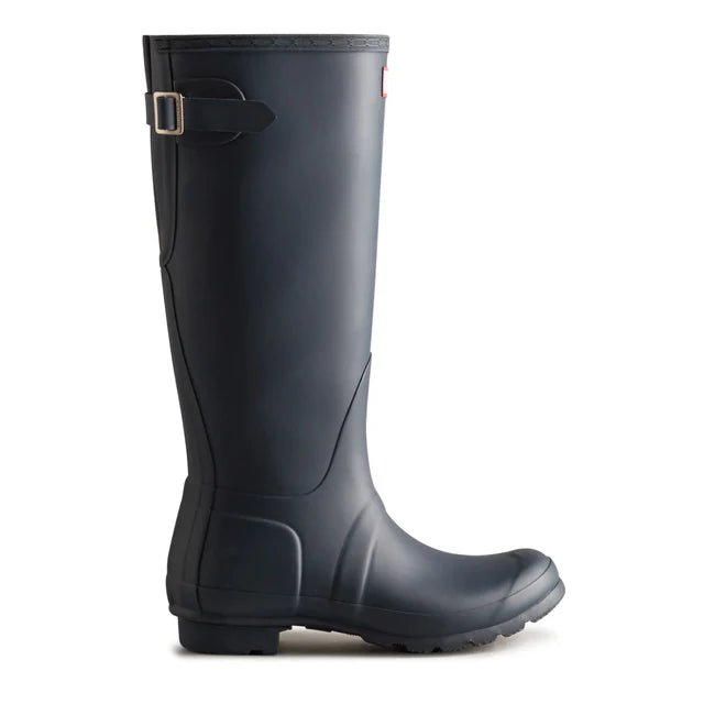 Hunter Original Tall Back Adjustable - Women's Navy Shoe Deals Outlet